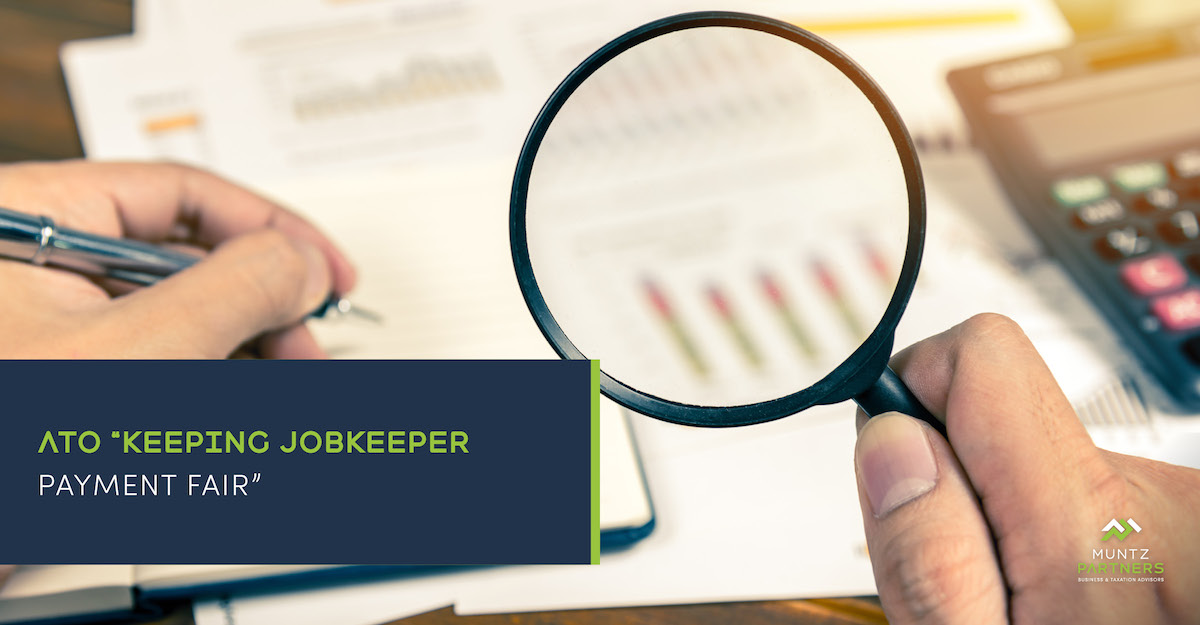 ATO "keeping JobKeeper payment fair"| Acclaim Accounting