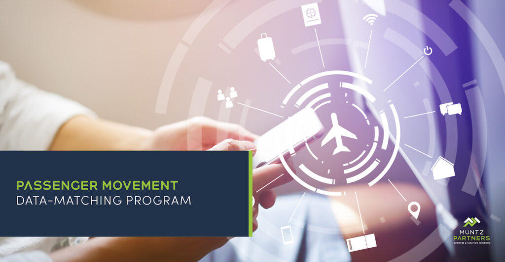 Passenger movement data-matching program | Acclaim Accounting